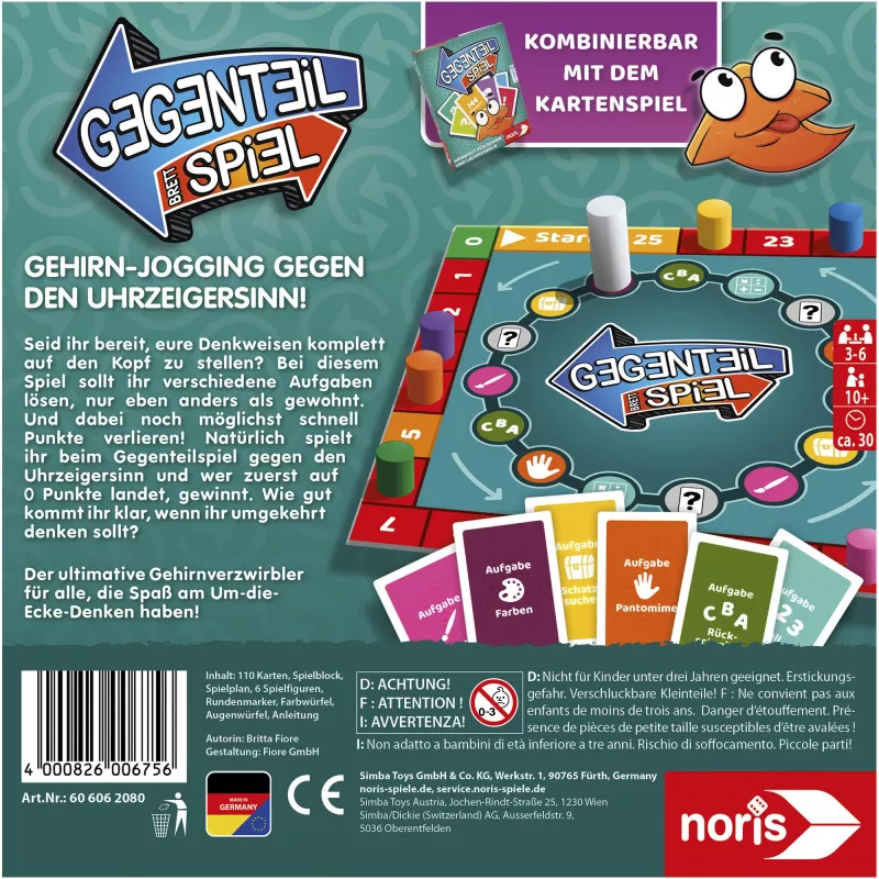 Gegenteil Board Game, Puzzle Game