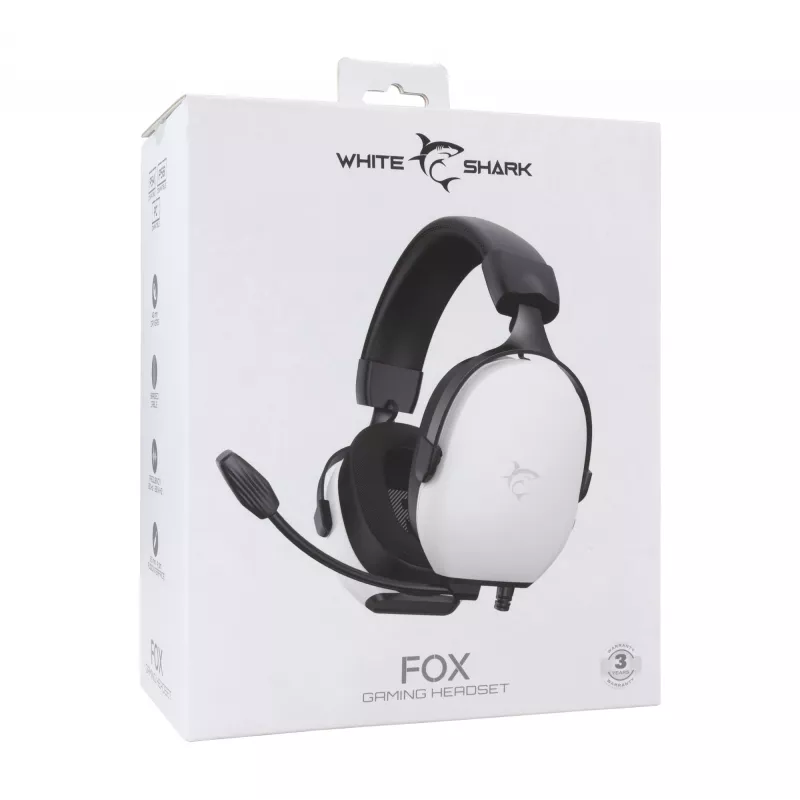 Headphones White Shark GH-2445 Fox White