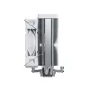 CPU air cooler Montech NX400, 120 mm fans, White, dimensions 156×74×120 mm, TDP 270 W