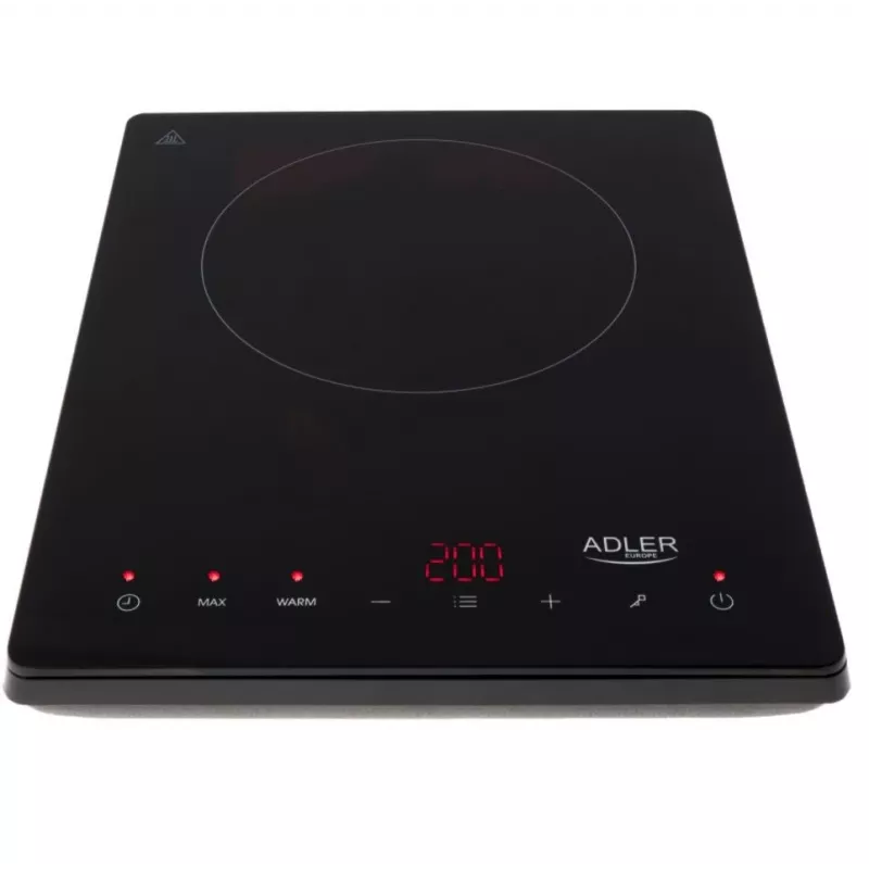 Adler AD 6513 hob Black Countertop 29 cm Zone induction hob 1 zone(s)