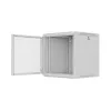 Lanberg WF01-6612-23S Wall-Mounted Rack Cabinet 19 inch 12U 600x600 Grey with Perforated Door