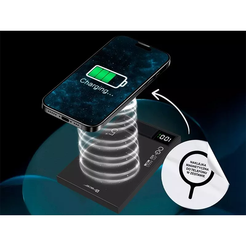 Tracer AirMag1 Lithium Polymer (LiPo) 5000 mAh Wireless charging Black