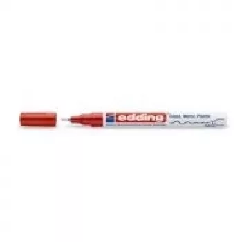 Permanent marker Fine tip Edding 780 Red