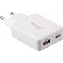 Voltcraft UC-1C1A65W01 USB Charger USB-C USB-A Fast Charge PD 3.0 White (VC-17010790)