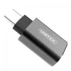 UNITEK Y-A025CGY cable interface/gender adapter USB Type-C USB Type-A Metallic