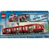 LEGO City city tram and station role play building set for children with toy Tram gift for boys and girls from 7 years who love vehicles