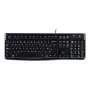 Desktop MK120, wired, USB, QWERTZ, black, mouse included