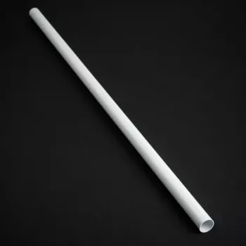 Hard Tubing Bitspower 16mm OD Chamfered Brass Tube, 500mm, white finish