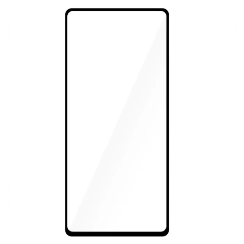 Tempered Glass Screen Protector Tellur for Samsung S10 Lite — Full Glue, Case Friendly, Black