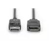 Digitus ASSMANN - DisplayPort-Extension Cable - DisplayPort (M) - DisplayPort (W) - 2 m (DisplayPort 1.2) - Moulded - Black (AK-340200-020-S)