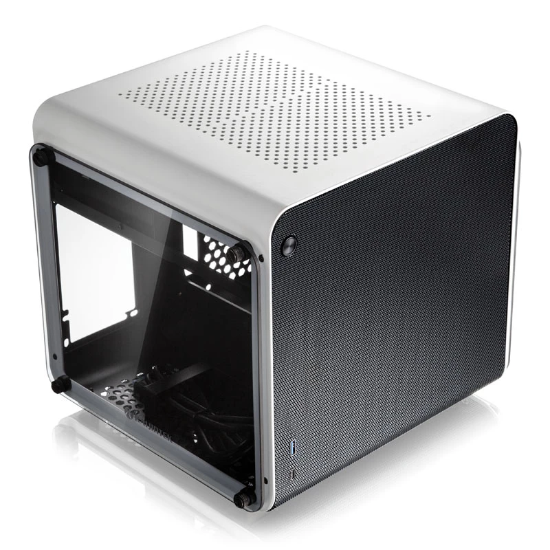 Computer case Raijintek METIS EVO TG Mini-ITX case, white