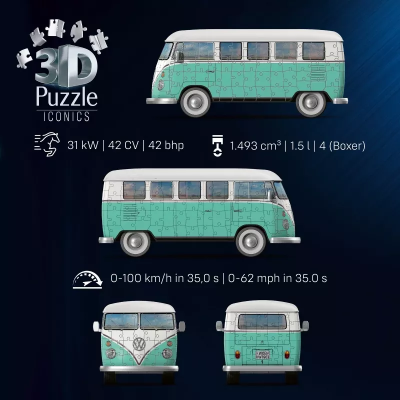 Puzzle Ravensburger Volkswagen T1 162 pieces