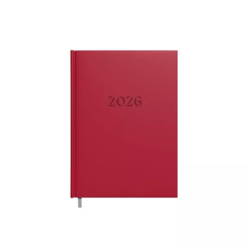 Planning notebook calendar 2026 A5 burgundy