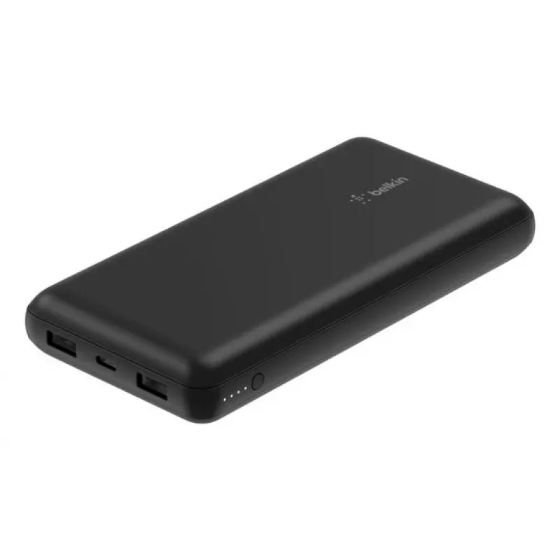Belkin BoostCharge - Powerbank + AC-Power Supply - 20000 mAh - PD - 3 Output Ports (24 pin USB-C, 2 x USB)