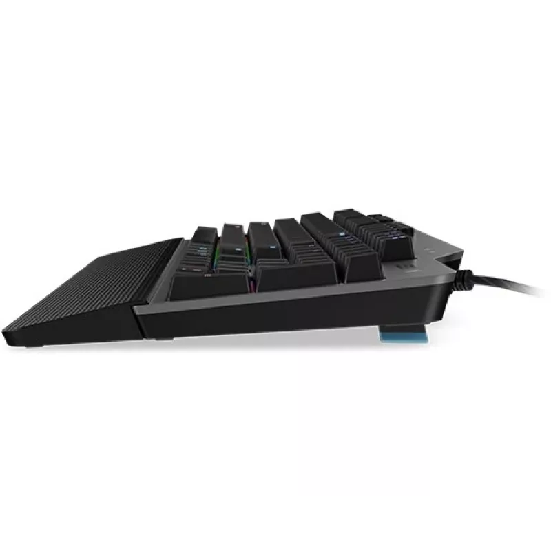 Mechanical gaming keyboard Lenovo Legion K500 — full-size 104-key USB, QWERTY US English, RGB backlight, grey/black