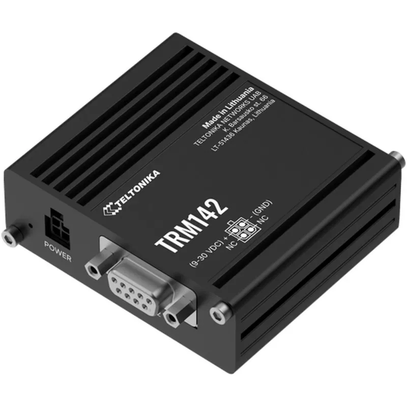 Industrial 4G Modem TELTONIKA TRM142 — LTE connectivity, compact industrial design