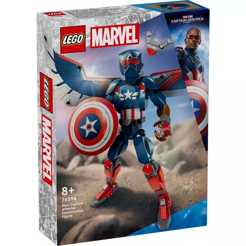 LEGO MARVEL 76296 New Captain America Construction Figure