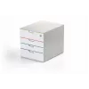 Durable VARICOLOR MIX 4 SAFE Grey Plastic 4 Drawers