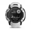Garmin Instinct 2X Solar 2.79 cm (1.1) MIP 50 mm Digital 176 x 176 pixels Touchscreen White GPS (satellite)