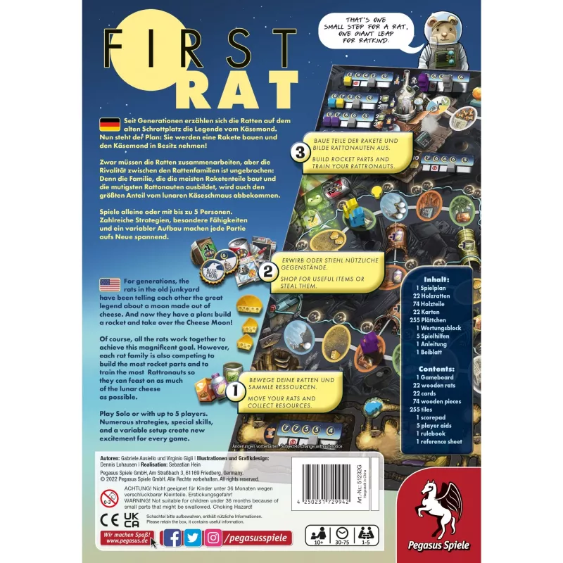 Pegasus Spiele 51232G board game strategy