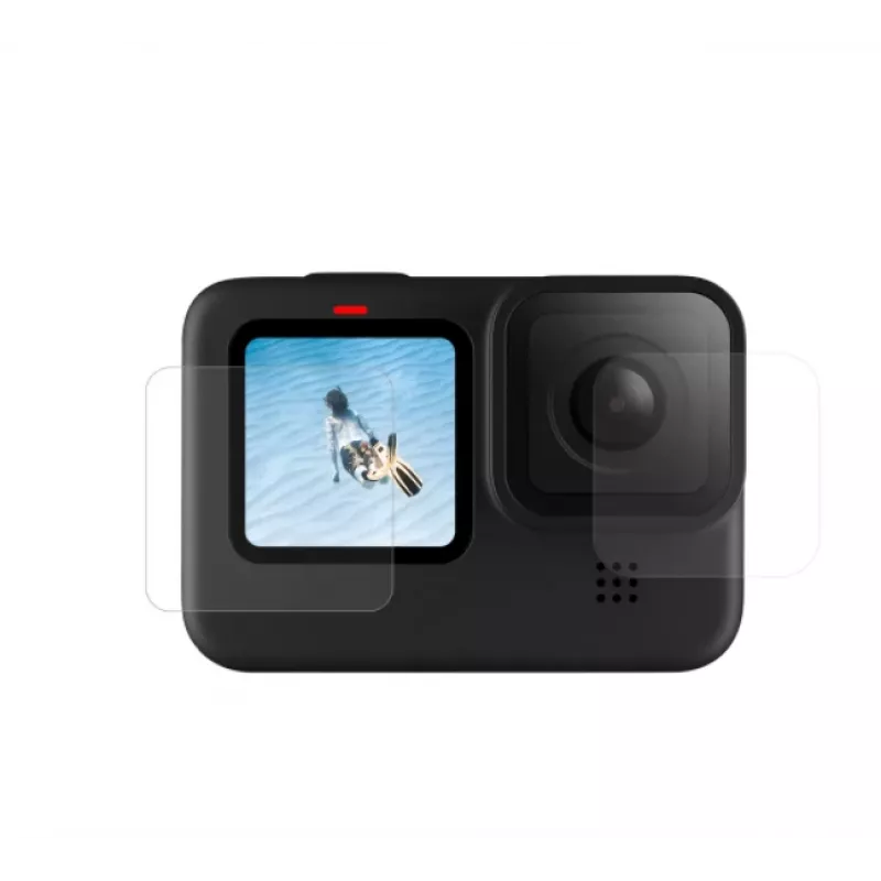 Screen and Lens Protector Telesin GP-FLM-902 for GoPro Hero9 — protective glass for display and lens