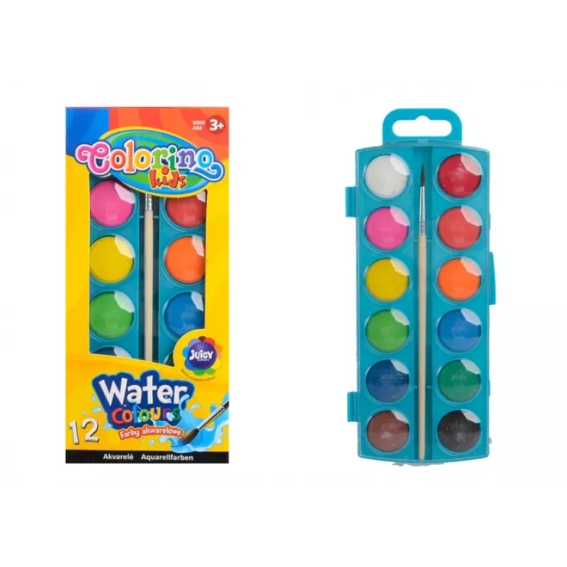 Colorino Kids Water colours small 12 colours