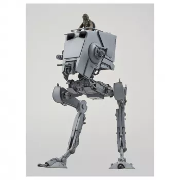 Armored fighting vehicle model assembly kit REVELL AT-ST 1:48 scale, height 182 mm
