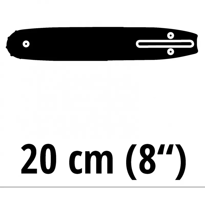 Chainsaw Bar Einhell 4500194 20 cm Black