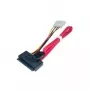 Lindy SATA Cable - Combined Data & Power 0.3 m