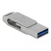 USB Flash Drive DeLOCK 16GB USB-C Type-A Metal Housing