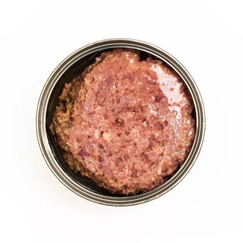 Wet cat food 3coty 04 Turkey 180 g — pâté for adult cats, single-protein, complete feed
