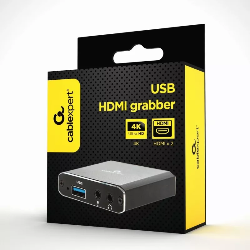 Gembird UHG-4K2-01 USB graphics adapter Black