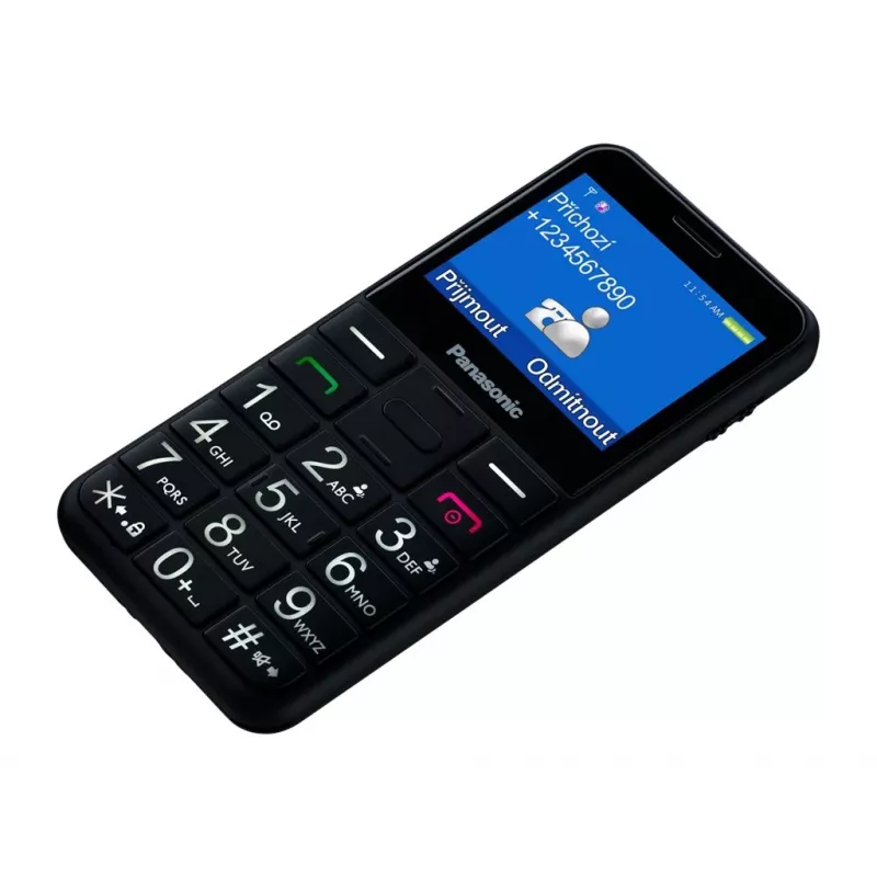 Senior mobile phone KX-TU155 black