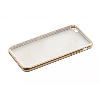 Cover Tellur iPhone 7 TLL121211 Gold Transparent