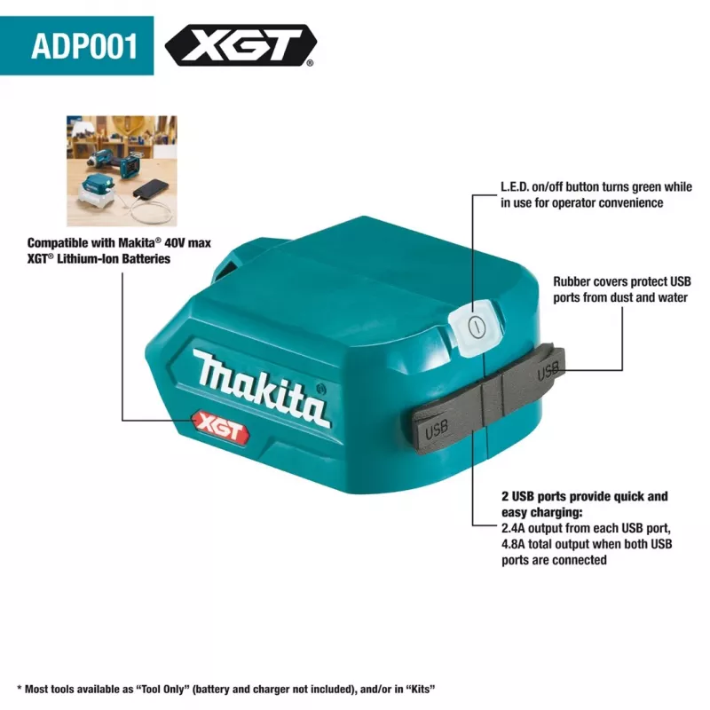 Makita ADP001G battery charger