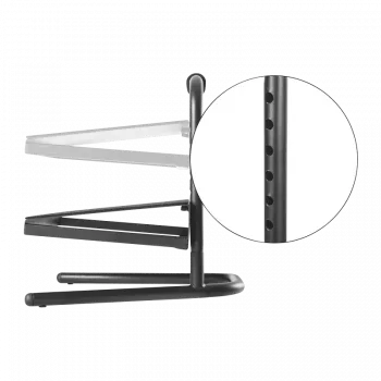 Foot Rest LogiLink EO0007 Black