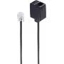 Telephone Cable ShiverPeaks BS70230 10m Black