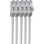 Networking Cable ShiverPeaks BS75512-SET5 2m Cat7 S/FTP Grey