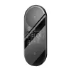 Baseus 2In1 20W Digital Led Display Headphones Black Wireless Charging