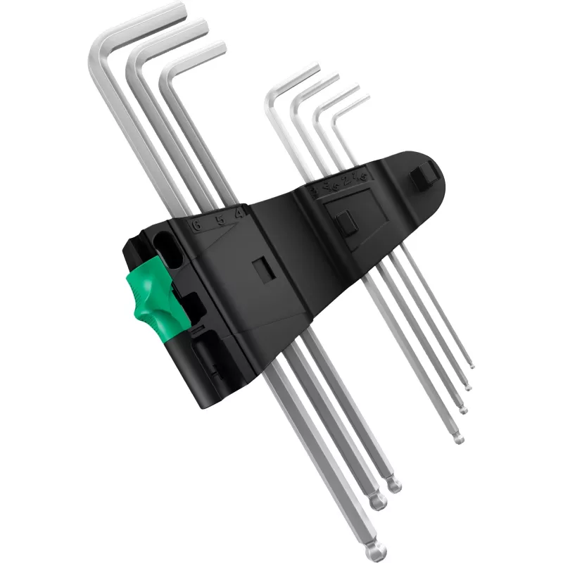 Wera 05073544001 hex key L-shaped hex key set Metric 9 pc(s)