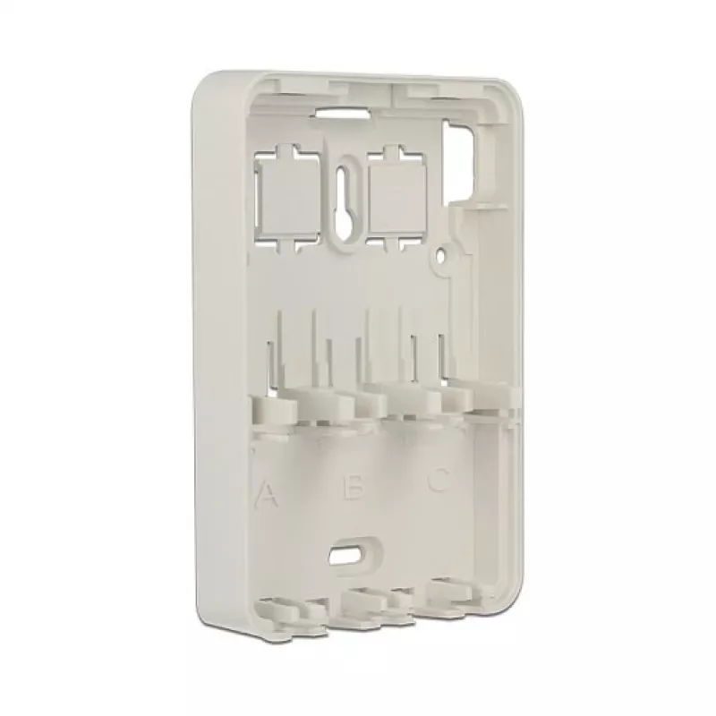 Outlet box DELOCK 86262 wall-mounted junction box, 82×120×31 mm, white