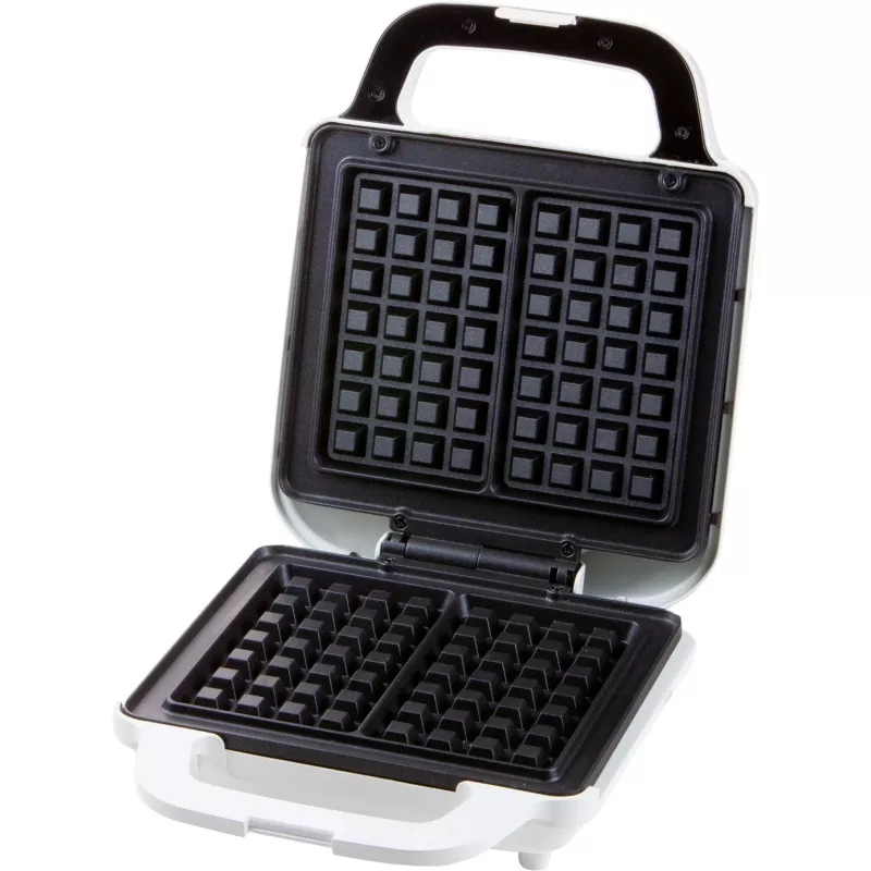 Waffle Iron Domo DO9222W 2 Waffles 900 W Black White