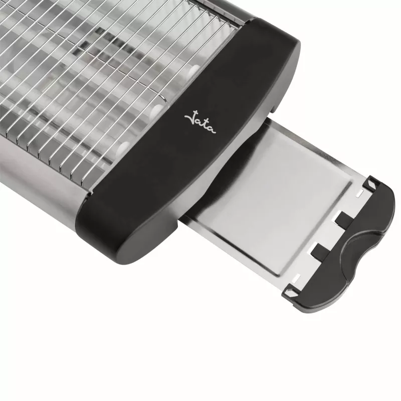 Toaster JATA JETT1588 600 W Black Stainless Steel