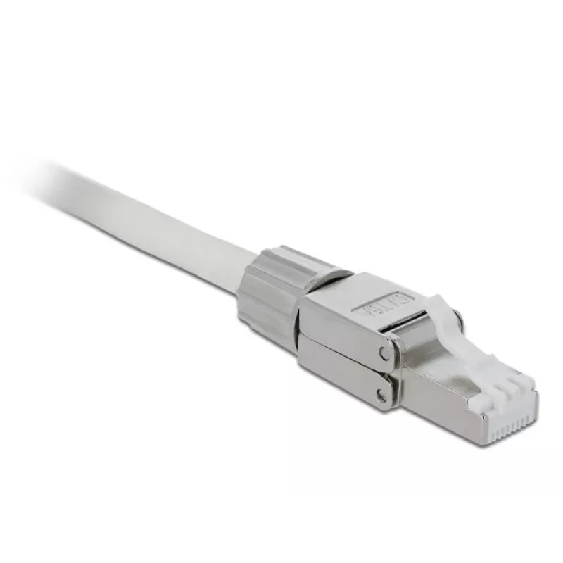 Wire connector DeLOCK 86477 RJ-45 Grey