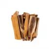 Dog treats UNISZKI Beef Skin 100 g — natural beef skin dental chews, 100 g sachet, protein 65%