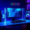 Gaming neon light panel MANTA SNL111MT – decorative LED symbols for gaming setup