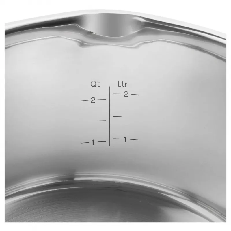 ZWILLING stainless steel pan set SIMPLIFY 5 pcs — dishwasher & oven safe, glass lids, suitable for ceramic hobs