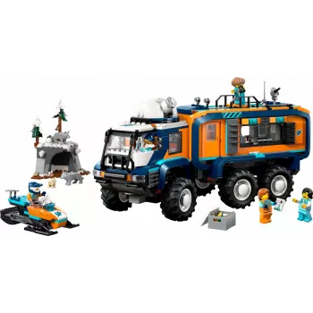 LEGO City Arctic Explorer Truck 60471 — 1064-piece playset with 4 minifigures, mobile laboratory, for ages 8+