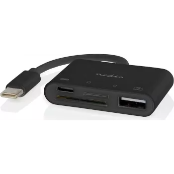 Nedis USB-C MicroSD Card Reader (CCGB64780BK01)