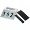 Exterior LED house number lamp MACLEAN MCE172 – solar-powered night illumination for address visibility